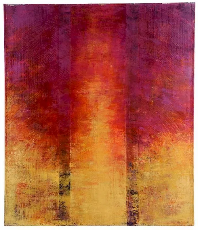Irene Valincius, Untitled, 1990, oil and beeswax encaustic on canvas