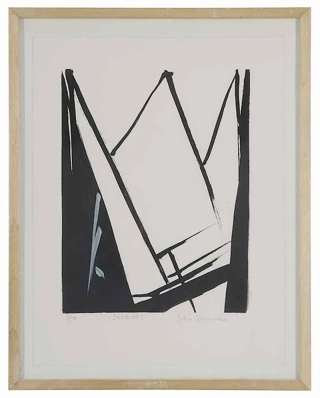 Journey by Toko Shinoda, lithograph on paper, sold Mar 2017