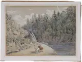 William Rickarby Miller, On the Erie Canal, Little Falls, New York