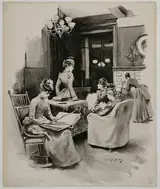 Irving Ramsey Wiles, The Parlor