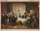 Thomas Faed, Sir Walter Scott and His Literary Friends at Abbotsford