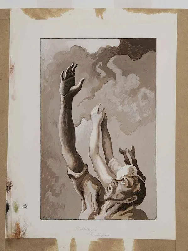 Thomas Hart Benton, If I Forget Thee, O Jerusalem, 1940-42, gouache and watercolor on paper