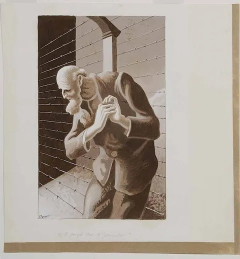 Thomas Hart Benton, Hallelujah!, 1940-42, gouache and watercolor on paper