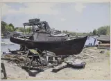 Aiden Lassell Ripley, Beached Boat #1C35