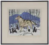 A. J. Casson, Gray, or Timber Wolf