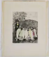 Marc Chagall, [Abraham et les trois anges], pl. 7