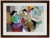 Itzchak Tarkay, Afternoon Chat