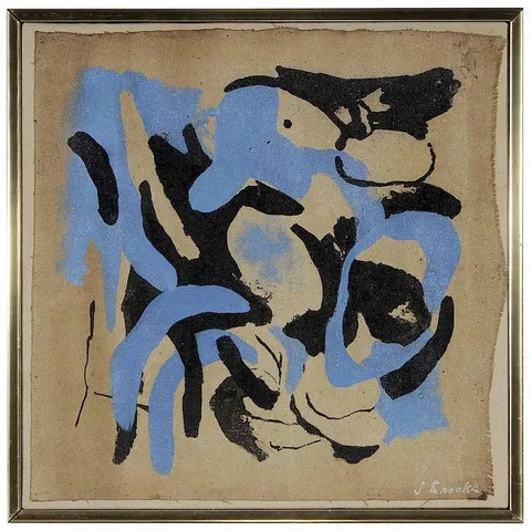 James Brooks, Karnduff, 1969, oil on canvas