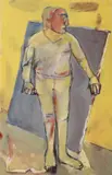 Frank Phelan, The Mask, Oil on canvas