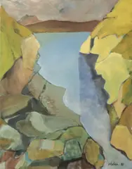 Frank Phelan, Landscape, Oil on canvas