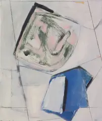 Frank Phelan, Every Good Book, SHOULD BE RE-READ IMMEDIATLEY Oil on canvas