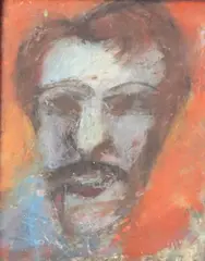 Black Angel by Frank Phelan, Oil on board, sold Aug 2026