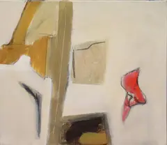 Frank Phelan, Red Flight, Oil on canvas