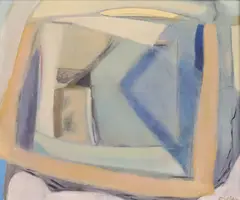 Untitled by Frank Phelan, Oil on board, sold Aug 2026