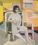 Frank Phelan, Portrait, Oil on canvas