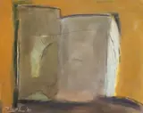 Frank Phelan, Monolith, Oil on board