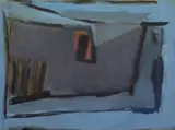 Frank Phelan, Tower, Acrylic on paper