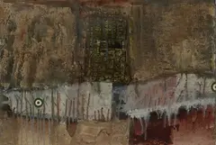 Thomas Brezing, The Sky Over Berlin, Oil on paper
