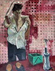 Mark O'Kelly, Interiors, Oil on canvas