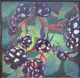 Tim Goulding, Blackberry Painting, Oil on canvas