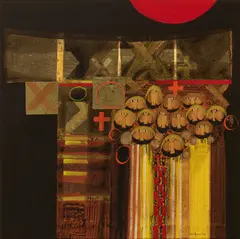 Brian Ferran, Oarsman 2, Oil on canvas