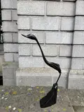 Tony Downey, Observing, Irish Bog Oak Sculpture