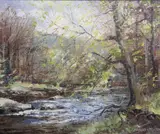 Fergus O'Ryan, Spring Day, Laragh, Oil on board