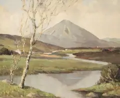 Errigal Mt County Donegal by Maurice Canning Wilks, sold Jun 2026