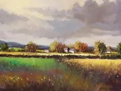 Cornfield, Celbridge by Norman J. McCaig, Oil on board, sold Jun 2026