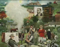 Jack Cudworth, Eirinn, Oil on board