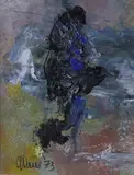 Gerald Davis, Untitled, Oil on paper