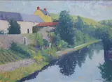 Brett McEntagart, River & Garden Scene, Co. Cork
