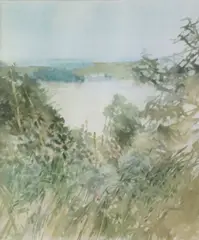 Roscommon Painting by Terence P. Flanagan, Watercolour, sold Feb 2026