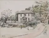 Bea Orpen, Study Of Marble Hill, Watercolour