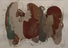 Sonja Landweer, Forms 2005-, 2006, Oil on paper