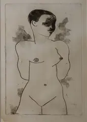 Alice Hanratty, Figure, Etching