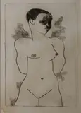 Alice Hanratty, Figure, Etching