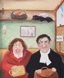 John Schwatschke, Legal Challange, Oil on canvas