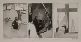 Patrick Pye, Jesus In The Crowd, Etching