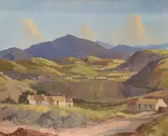 George Gault, The Rosses, Donegal, Oil on board