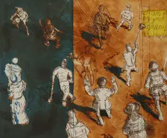 Mick O'Dea, The Holy Ground, Lithograph