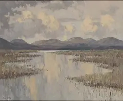 Paul Henry, Evening On The Upper Lake, Killarney, 1941 Oil on canvas