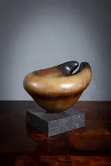 Sonja Landweer, Horned Vessel, Bronze