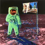 Andy Warhol, Moonwalk, 1987, Unique screenprint in colors, on Lenox Museum Board, the full sheet,