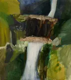 Barrie Cooke, Kerry Mountain Stream, Oil on canvas