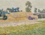 Roderic O'Conor, Breton Farmstead With Haystack, c.1892, Oil on canvas