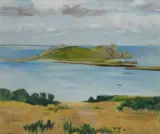 Barbara Warren, Ireland's Eye, Oil on canvas