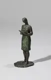 Melanie Le Brocquy, Girl Reading, Bronze