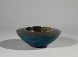 Michael Foley, Ciotola Inclinata, Bronze & stainless steel