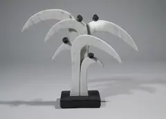 Maureen Bushe, Tree Of Life, Kilkenny limestone and marble